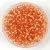 Preciosa Czech Glass Seed Bead - Silver Lined Peach - 9/0