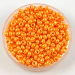 Preciosa Czech Glass Seed Bead - Opaque Light Orange - 9/0