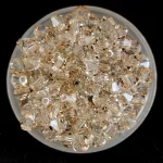 Preciosa bicone gyöngy - Honey - méret: 3mm - 250db - AKCIOS