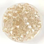 Preciosa bicone gyöngy - Honey - méret: 3mm - 250db - AKCIOS