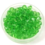 Preciosa bicone gyöngy - Peridot - méret: 3mm - 250db - AKCIOS