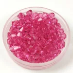 Preciosa bicone gyöngy - Rose - méret: 3mm - 250db - AKCIOS