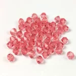 Preciosa bicone gyöngy - Rose Peach - méret: 3mm - 250db - AKCIOS