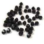 Preciosa bicone gyöngy - Crystal - 4mm