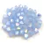 Preciosa bicone gyöngy - Light Sapphire Opal AB - méret: 4mm - 250db - AKCIOS