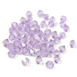 Preciosa bicone gyöngy - Violet - méret: 4mm - 250db - AKCIOS