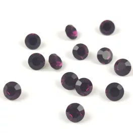   Preciosa chaton gyöngy - Amethyst - méret: 8mm - 12db - AKCIOS