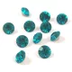 Preciosa chaton gyöngy - Blue Zircon - méret: 8mm - 12db - AKCIOS