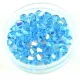 Preciosa bicone bead - Aqua AB - 3mm