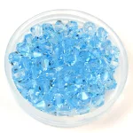 Preciosa bicone gyöngy - Aquamarine - 4mm