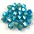 Preciosa bicone gyöngy - Blue Zircon AB 2X - 6mm