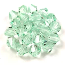 Preciosa bicone gyöngy - Chrysolite - 6mm