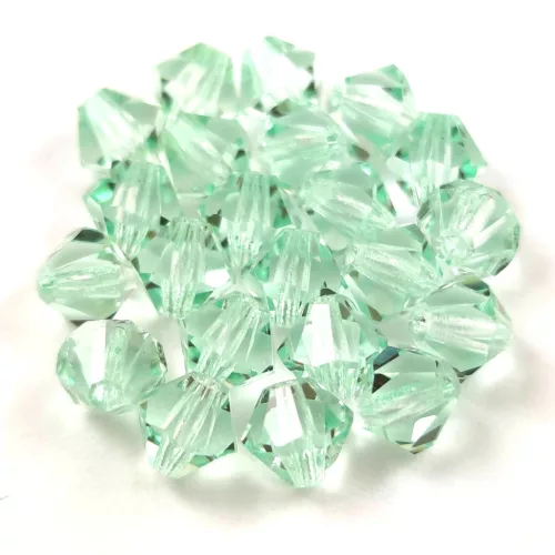 Preciosa bicone gyöngy - Chrysolite - 6mm