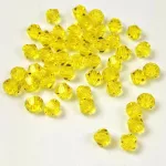 Preciosa bicone gyöngy - Citrine - 4mm