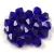 Preciosa bicone gyöngy - Cobalt Blue - 6mm