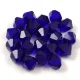 Preciosa bicone gyöngy - Cobalt Blue - 6mm
