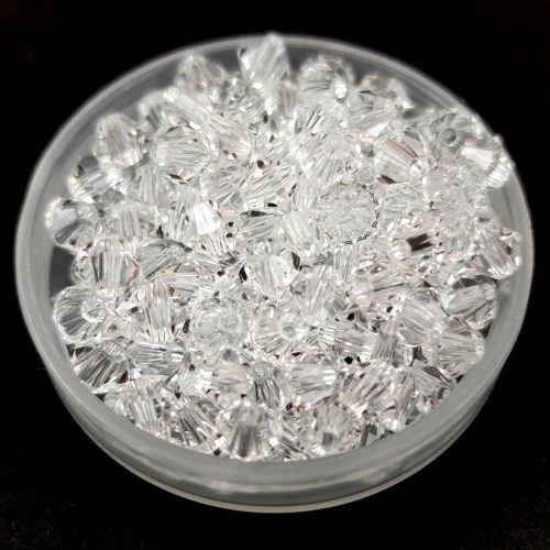 Preciosa bicone bead - Crystal - 4mm