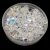 Preciosa bicone gyöngy - Crystal AB - 4mm - 50db