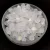 Preciosa bicone gyöngy - Crystal AB Matt - 6mm