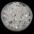 Preciosa bicone gyöngy - Crystal - 4mm