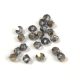 Preciosa bicone bead - Crystal Starlight Gold Half - 3mm