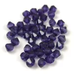 Preciosa bicone gyöngy - Deep Tanzanite - 4mm
