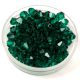 Preciosa bicone bead - Emerald - 4mm