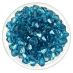 Preciosa bicone gyöngy - Indicolite - 4mm