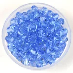 Preciosa bicone gyöngy - Light Sapphire - 4mm
