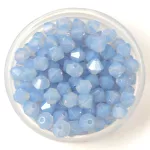 Preciosa bicone gyöngy - Light Sapphire Opal - 4mm