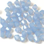 Preciosa bicone gyöngy - Light Sapphire Opal - 4mm