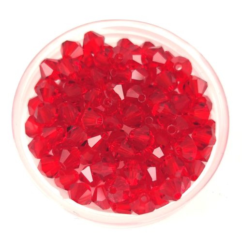 Preciosa bicone bead - Light Siam - 4mm