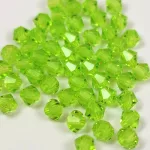Preciosa bicone gyöngy - Limecicle - 4mm