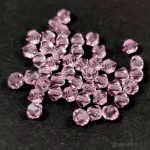 Preciosa bicone gyöngy - Pink Sapphire - 4mm
