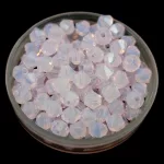 Preciosa bicone gyöngy - Rose Opal - 4mm