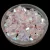 Preciosa bicone gyöngy - Rose Opal AB 2X - 6mm
