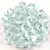 Preciosa bicone gyöngy - Silver Aquamarine - 6mm