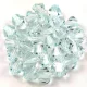 Preciosa bicone gyöngy - Silver Aquamarine - 6mm