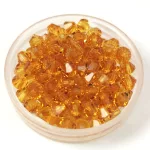 Preciosa bicone gyöngy - Topaz - 4mm