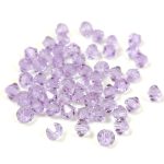 Preciosa bicone gyöngy - Violet - 3mm - 50db
