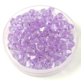 Preciosa bicone gyöngy - Violet - 3mm