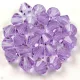 Preciosa bicone gyöngy - Violet - 6mm