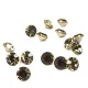 Preciosa Chaton - Black Diamond - 8mm