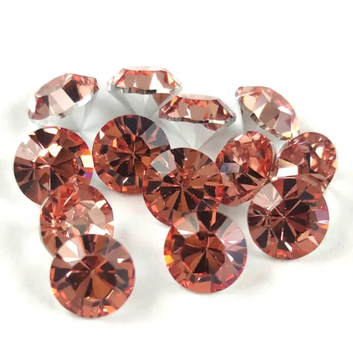 Preciosa Chaton - Crystal Apricot - 8mm