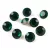Preciosa Chaton - Emerald - 8mm