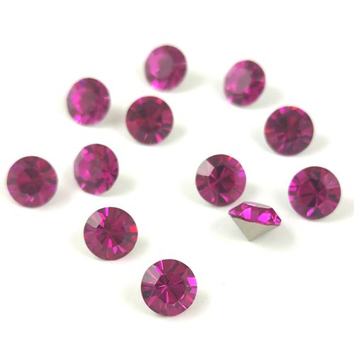 Preciosa Chaton - Fuchsia - 8mm