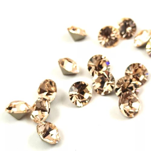 Preciosa Chaton - Gold Quartz - 8mm
