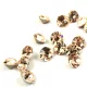 Preciosa Chaton - Gold Quartz - 8mm