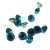 Preciosa Chaton - Indicolite - 8mm