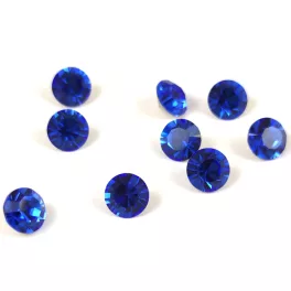 Preciosa Chaton - Sapphire - 8mm
